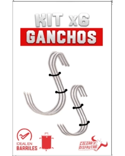 Imagen de los ganchos de Steak and Beer España