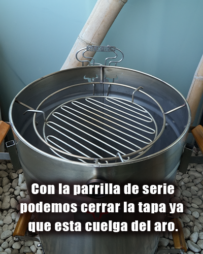 parrilla de serie Parrilla superior completa mediana