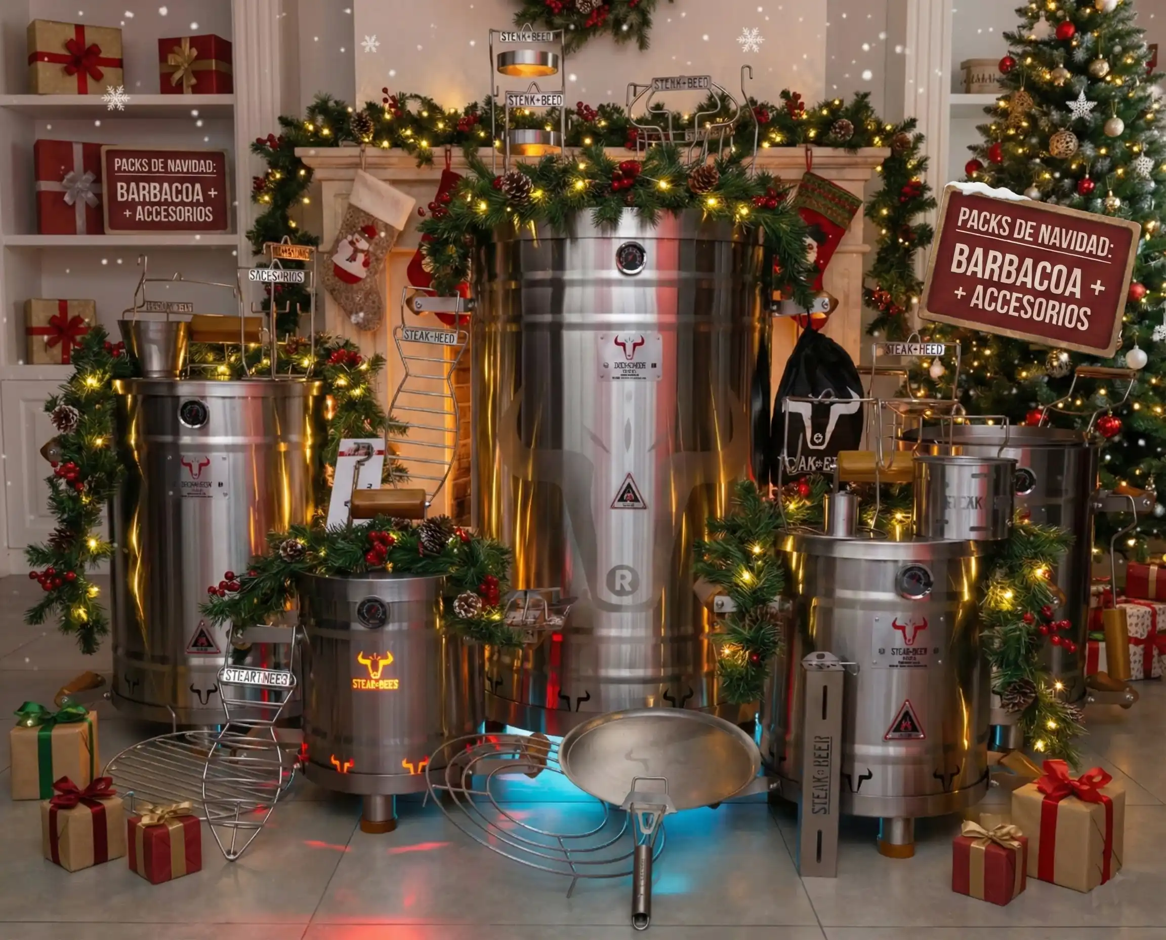Packs de Navidad - Steak and Beer