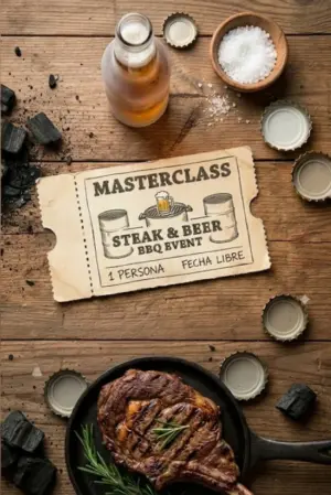 Masterclass de Asado al Barril - Un participante