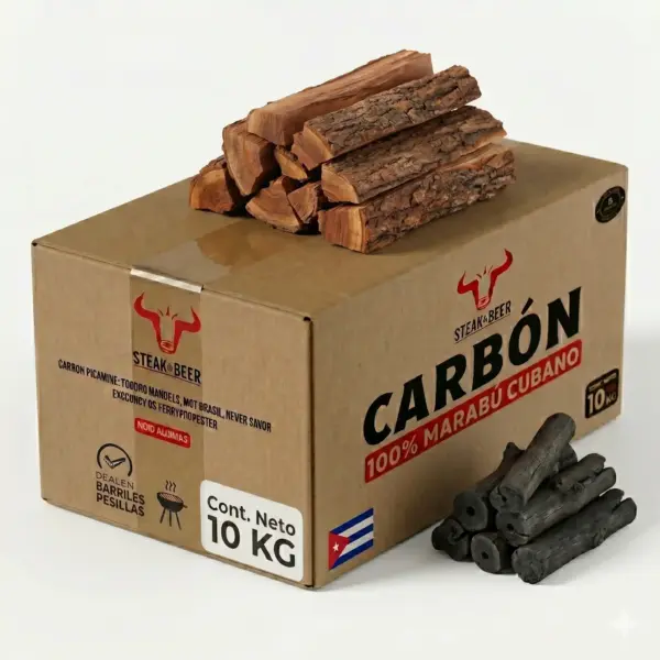 carbon marabu Carbón de Marabú Cubano (Formato 10 kg)